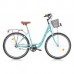 Bicicleta Robike Elise N3 28" alba/light green 45cm 2016